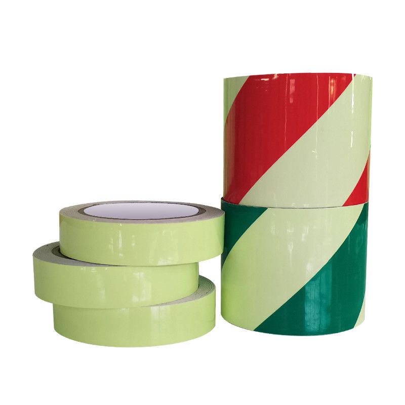 Drukowalny materiał PVC 6-8H Świeć w ciemności taśma do znaku wyjścia