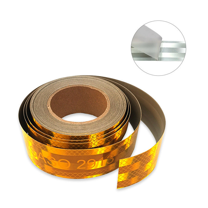 Aluminizowana metalizowana taśma Saso 2913 2cms 25m 50m Retro Reflective Conspicuity Tape dla Arabii Saudyjskiej