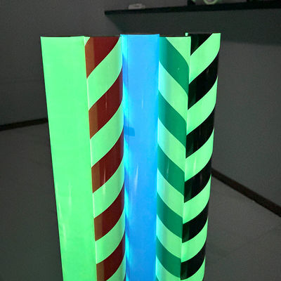 Dobra cena. LU Światło w ciemności ostrzegawcze Klej Świetlny Florescencyjny Świecący Film Fotograficzny Lumineszcencyjna Taśma naklejkowa w Internecie