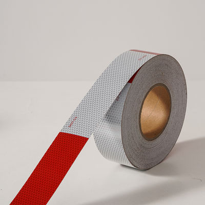 Dobra cena. LU DOT-C2 Reflective Tape Red White Reflective Tape Outdoor Warning Safety Tape for Vehicles Trailers Trucks Signs w Internecie
