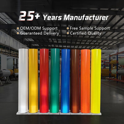 Dobra cena. ASTM D4956 Arkusz odblaskowy HIP typu IV z trwałością 10 lat na zewnątrz i retrorefleksją szerokokątną dla znaków drogowych w Internecie