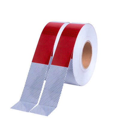 Dobra cena. Taśma odblaskowa bezpieczeństwa DOT-C2 z technologią mikrokulek szklanych, trwałość dla ciężarówek w Internecie